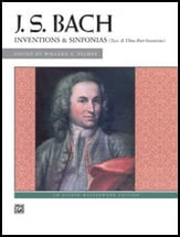 Inventions and Sinfonias piano sheet music cover